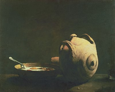 Stillleben mit Eiern auf einem Teller, 19. Jahrhundert von Auguste Theodule Ribot